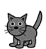 GIF-Animationen -Katzen-
