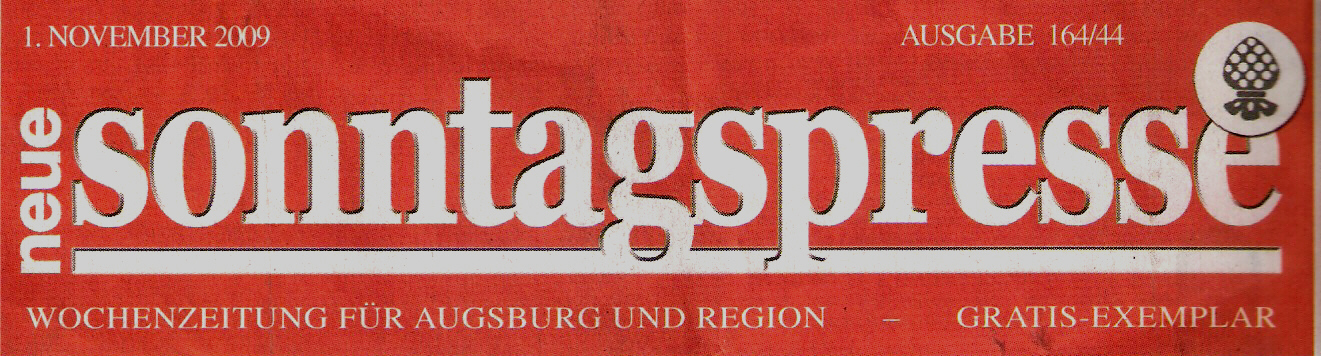 Titelseite Sonntaspresse
